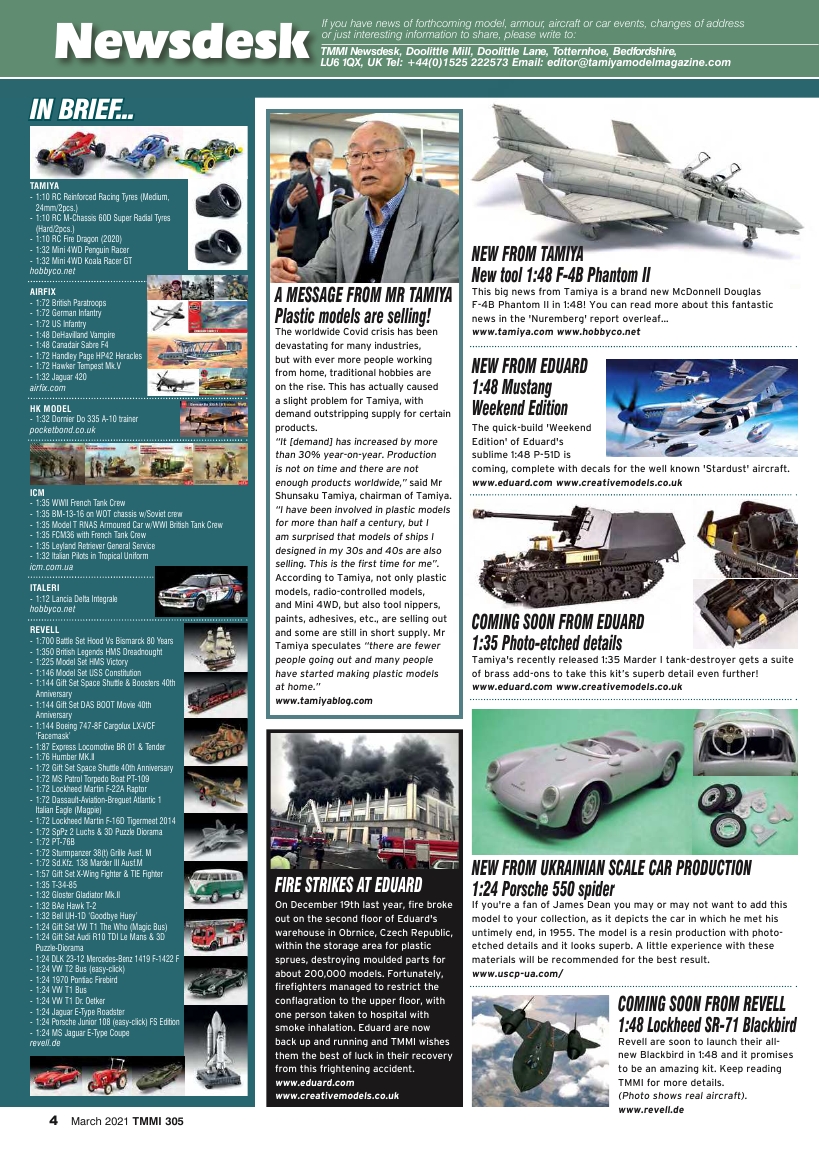 Tamiya Model Magazine 305 (2021-03)